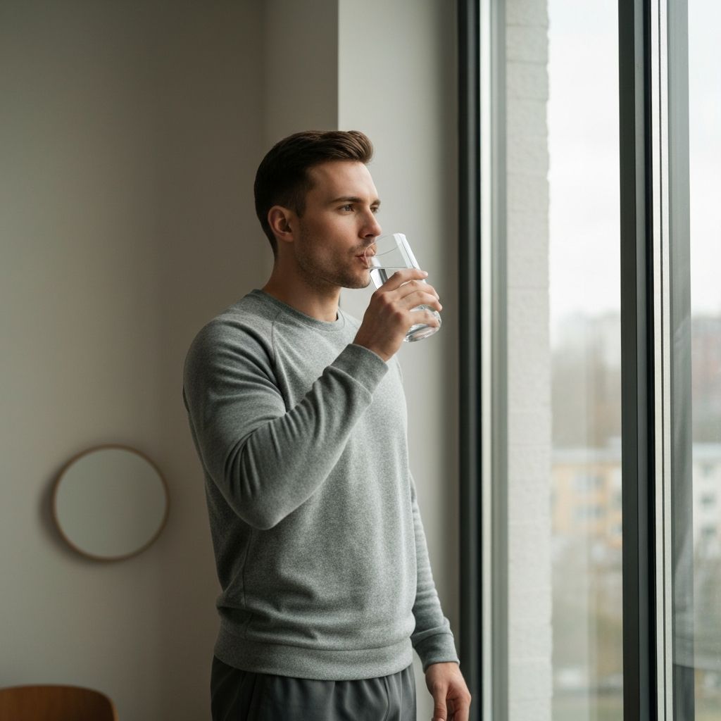 Beber agua regularmente